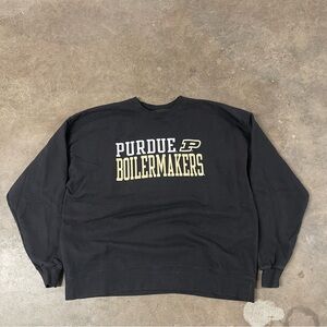 Purdue Boilermakers Black Sweater